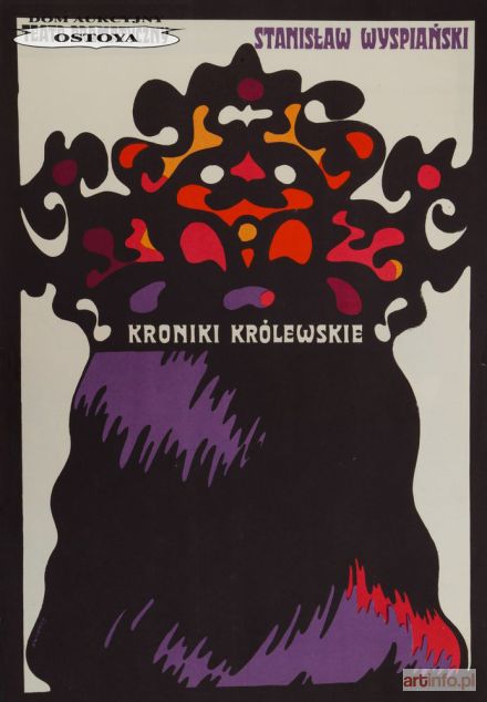 ŚWIERZY Waldemar | Plakat STANISŁAW WYSPIAŃSKI, KRONIKI KRÓLEWSKIE, 1968