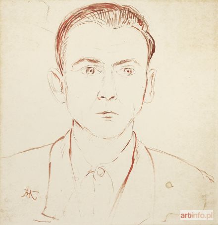 HOFMAN Wlastimil | Portret mężczyzny, 1954