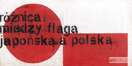 SUSID Paweł | RÓZNICA MIEDZY FLAGA JAPONSKA A POL., 1981