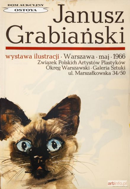 GRABIAŃSKI Janusz | Plakat WYSTAWA ILUSTRACJI, 1966