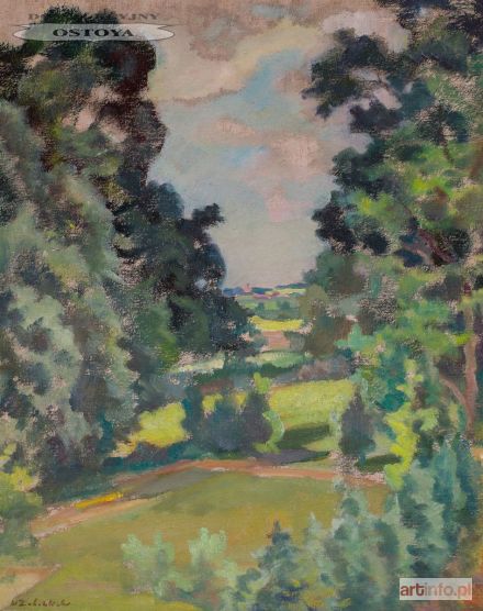 ŻABOKLICKI Wacław | PEJZAŻ LETNI