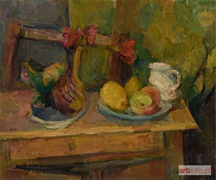 KIKOINE Michel (Kikoin) | Nature morte aux fruits et au vase de fleurs