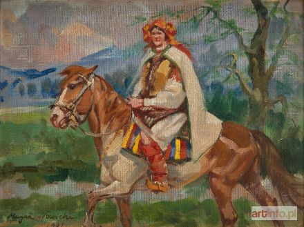 NOWICKI Marian | Góralka na koniu, 1931 r.