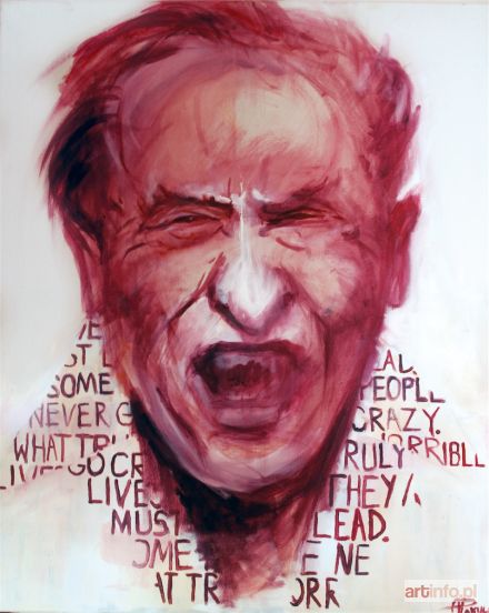 PAKUŁA Agnieszka | Charles Bukowski, z cyklu Think Diffrent, 2011