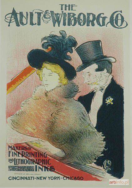 TOULOUSE-LAUTREC Henri de | Plakat do The Ault & Wiborg Co