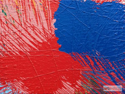 JAWORSKI Robert | Record red/blue VI, 2018