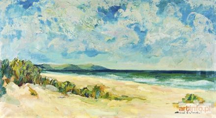 BOJARSKI Marek | PLAŻA NA WYSPIE UZNAM, 1963