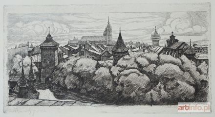 WOJNARSKI Jan | Panorama Krakowa, 1914