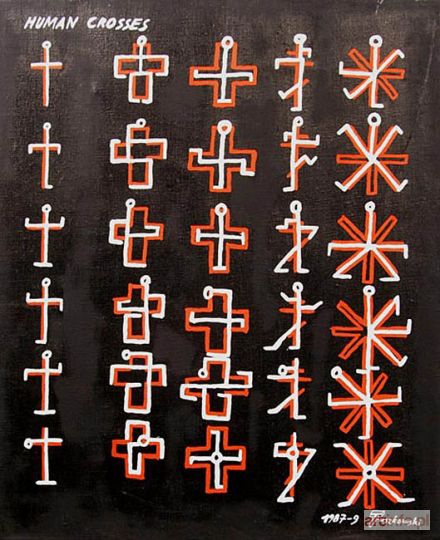 TRUSZKOWSKI Jerzy (Max Hexer) | Human Crosses, 1987-89 r.