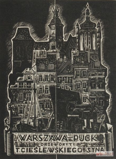 CIEŚLEWSKI Tadeusz  (syn) | Warszawa -Puck, 1938