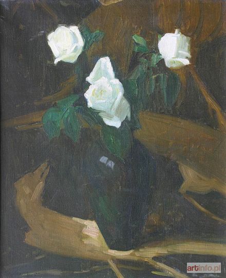 ROTCHINE-VITRY Sonia | Nature morte aux roses blanches