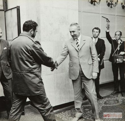 ŁOPIEŃSKI Bogdan (Łukasz Bogdański) | Fidel Castro i Edward Gierek, 1972 r.