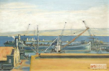 HOFMAN Wlastimil | Port - Haifa, 1943 r.