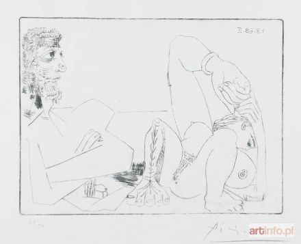 PICASSO Pablo | Bez tytułu, nr 255, 1968