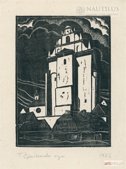 CIEŚLEWSKI Tadeusz  (syn) | Fara w Kazimierzu nad Wisłą, 1925