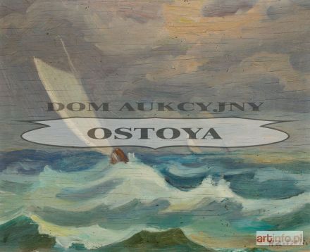 ŻABOKLICKI Wacław | ŻAGLOWE ŁODZIE NA MORZU