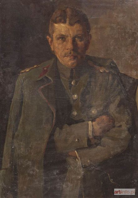 STROŃSKI Marian | PORTRET OFICERA, ok. 1919