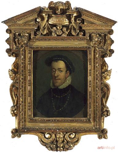 MALARZ FRANCUSKI końca XVI wieku | PORTRET HENRYKA BOURBONA (1553-1610), króla Nawarry od 1562, króla Francji od 1589 (jako Henryk IV) ?