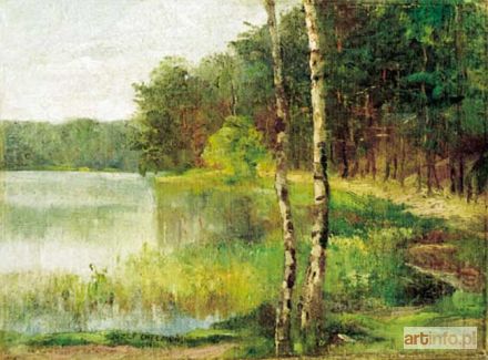 CHEŁMOŃSKI Józef | Pejzaż, 1888