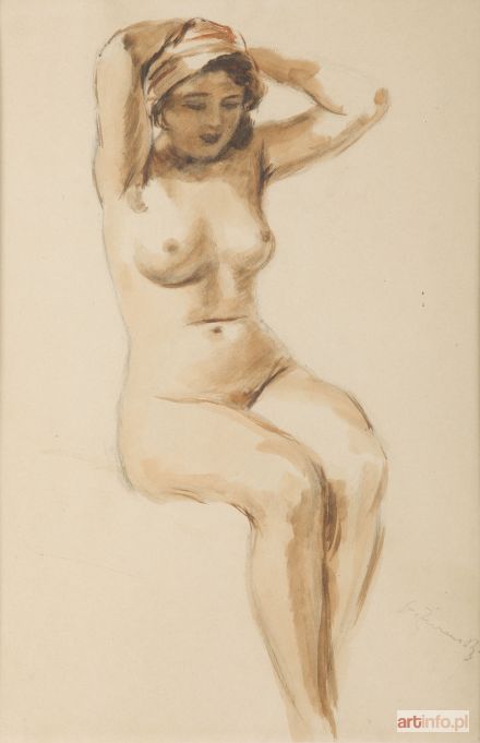 ŻURAWSKI Stanisław | Akt siedzącej