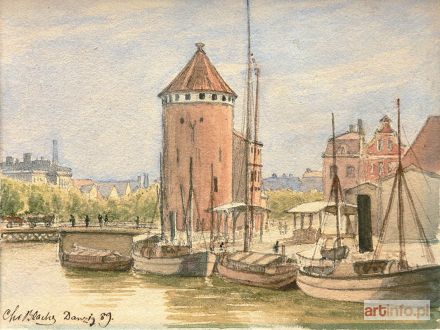 BLACHE Christian | Gdańsk - Brama Stągiewna, 1889 r.