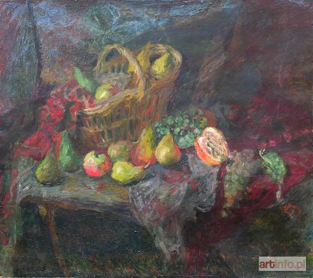 CHAPIRO Jacques | Nature morte au panier et aux fruits (1939)