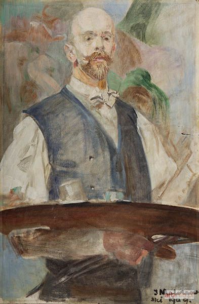 MALCZEWSKI Jacek | Autoportret, 1909