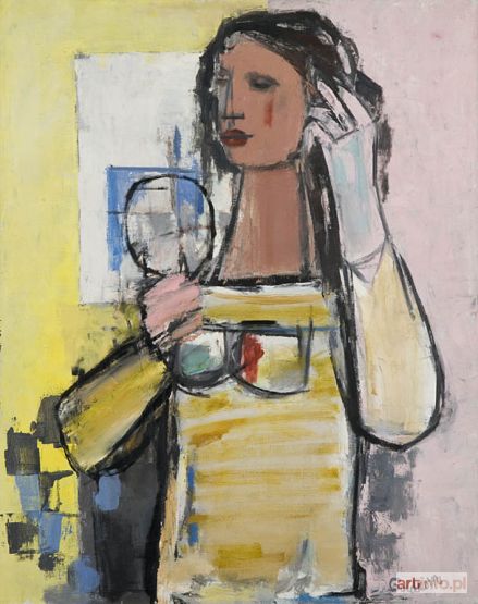 GOLDKORN Georges | FEMME SE COIFFANT, ok. 1955