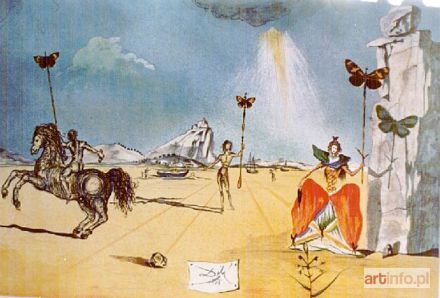 DALI Salvador | Motyle (1951)