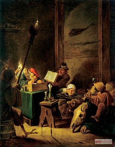 TENIERS II David mł. | W PRACOWNI CZARNOKSIĘŻNIKA