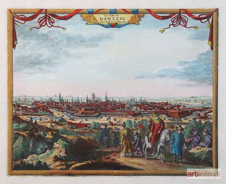 VAN DER AA Pieter | La Ville de Dantzic, dans la Prusse Royale