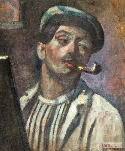 WEINBAUM Abraham | PORTRAIT D`HOMME A LA PIPE