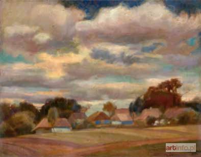 PACIOREK Stanisław | Chmury nad wsią, 1934