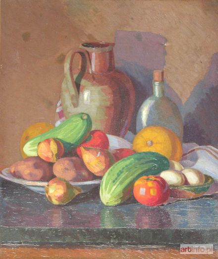 POUSTOCHKINE Vassily (Basile) | Nature morte aux légumes (1928)