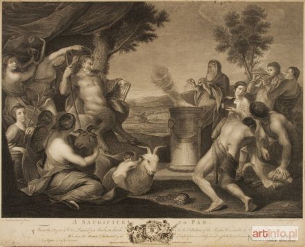 ALIAMET Francois | A Sacrifice to Pan [Ofiara dla Pana], 1769