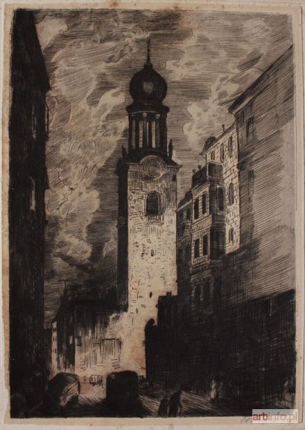 OSSECKI Wilk (Wilhelm) | Kościół św. Marcina (z Teki Stary Poznań, 1929)