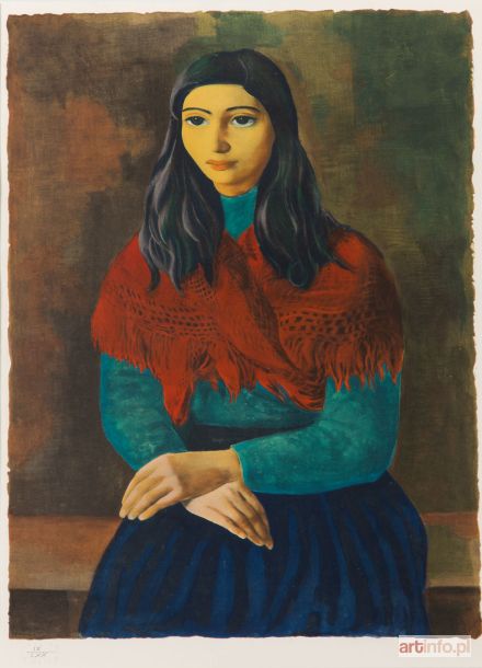 KISLING Mojżesz | Portret kobiety