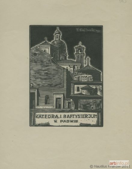 CIEŚLEWSKI Tadeusz  (syn) | Katedra i baptysterium w Padwie, 1930