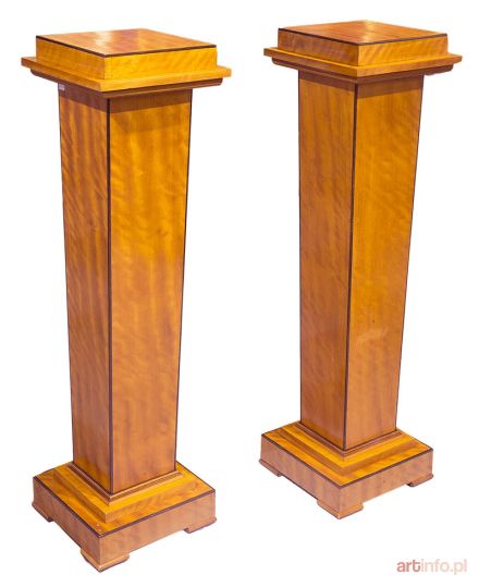 Para postumentów, biedermeier, XIX w.