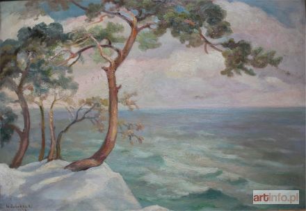 ŻABOKLICKI Wacław | Pejzaż nadmorski (1938)