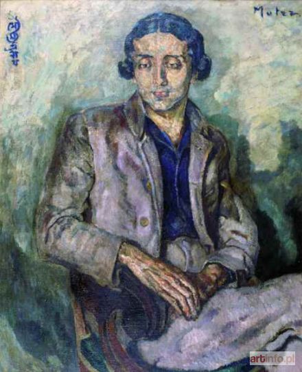 MUTER Mela (Mutermilch Maria Melania) | Portret Rabindranatha Tagore, 1935