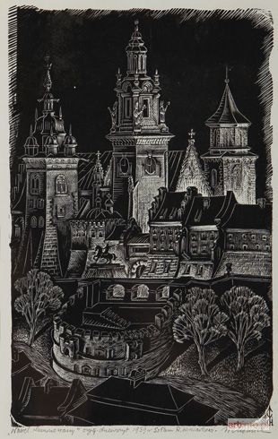 CHOMICZ Witold | WIDOK WAWELU, 1939