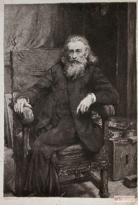 ŁOPIEŃSKI Ignacy | wg Jana Matejki (1838-1893) Autoportret