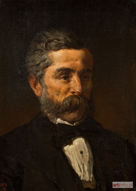 PICCARD Leon | Portret mężczyzny, 1879 r.