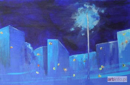 INDELAK Adam | Niebieska noc, 2018