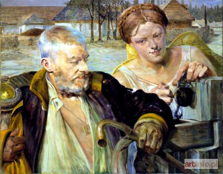 MALCZEWSKI Jacek | Moja Matko, był tu żołnierz..., 1911