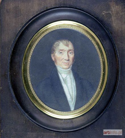 ARTYSTA nieokreślony, XIX w. | Portret starszego mężczyzny, ok. 1830