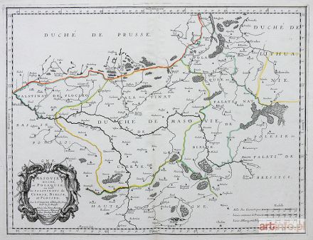 SANSON Nicolas | Masovie Duché et Polaquie; ou sont les Palatinatus de Czersk, Bielsk, et Plocsko...