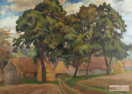 PACIOREK Stanisław | Pejzaż z okolic Sułoszowej, 1938