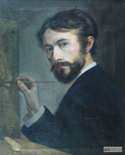 WITWICKI Eugeniusz | Autoportret, 1885